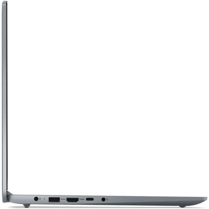 Lenovo IdeaPad Slim 3 15IRH8 83EM007VED Laptop, Intel Core i7-13620H, 512GB SSD, 16GB RAM, 15.6 Inch, FHD Display, Integrated Intel UHD Graphics, Windows 11 - Arctic Grey with Laptop Casual Toploading Bag, Black