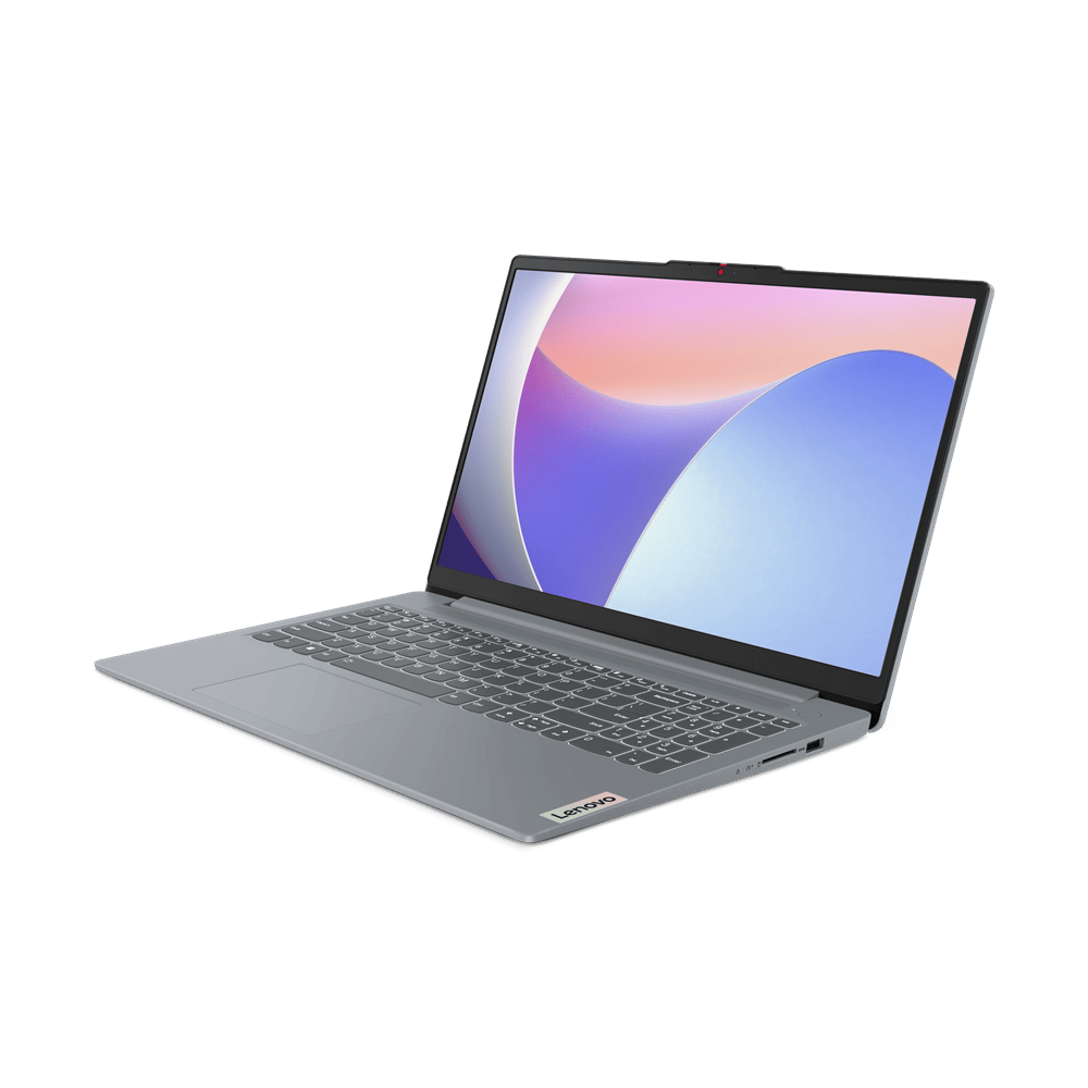 Lenovo IdeaPad Slim 3 15IRH8 83EM007VED Laptop, Intel Core i7-13620H, 512GB SSD, 16GB RAM, 15.6 Inch, FHD Display, Integrated Intel UHD Graphics, Windows 11 - Arctic Grey with Laptop Casual Toploading Bag, Black