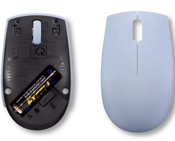 LENOVO 300 WIRELESS COMPACT MOUSE -FROST BLUE