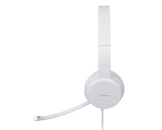 Lenovo 110 Stereo USB Headset - GXD1E71385 - White