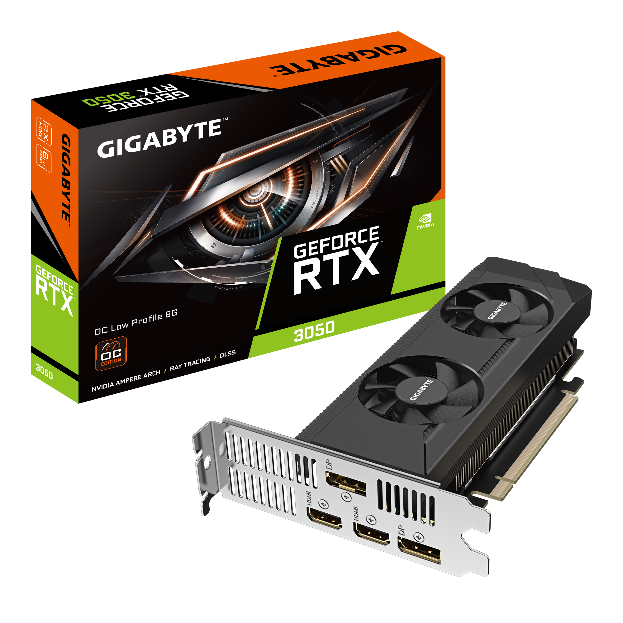 GeForce RTX 3050 OC Low Profile 6G  Graphics Card
