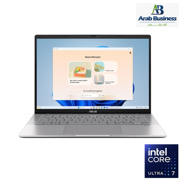 ASUS Vivobook S14 OLED M5406UA-QD055W AMD Ryzen 9-8945HS-16GB RAM LPDDR5X-SSD 512GB- AMD Radeon™ Graphics -14 Inch WUXGA-Win 11-1yr warranty