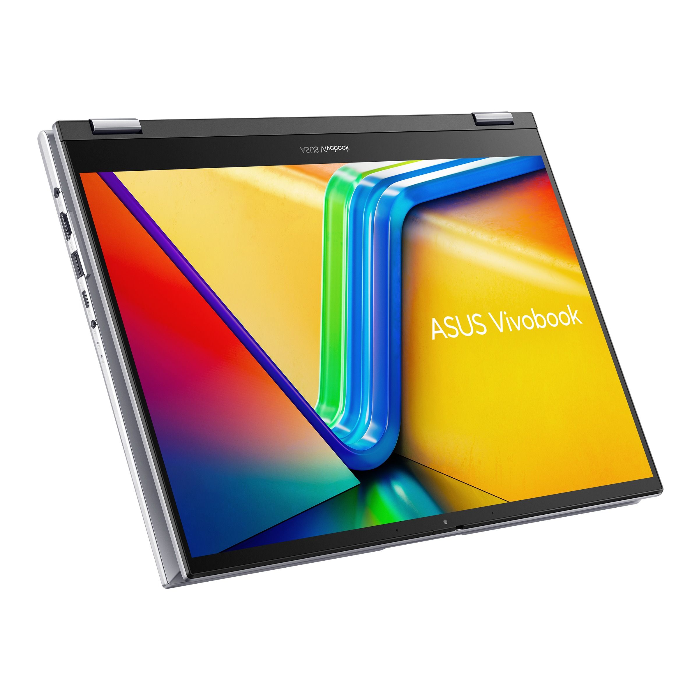 Asus VivoBook S14 Flip TN3402YA-LZ555W Laptop- AMD Ryzen 5 7430U- 512GB M.2 NVMe PCIe 3.0 SSD- 8GB RAM, 14 Inch, WUXGA, 60Hz-AMD Radeon Graphics- Win 11 - Cool Silver- With stylus support