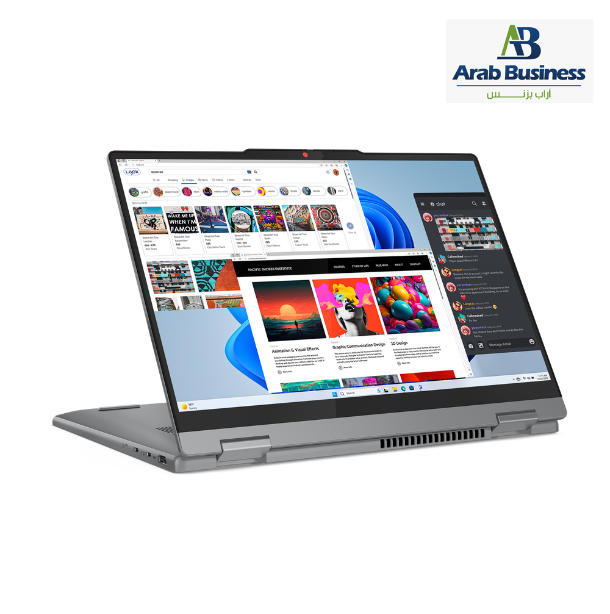 IDEAPAD 5 2 IN 1 -83DT008YED-Intel Core 7 150U -16GB Soldered LPDDR5x 5200-512GB SSD M.2-Integrated Intel Graphics- Windows 11 Home-14" WUXGA