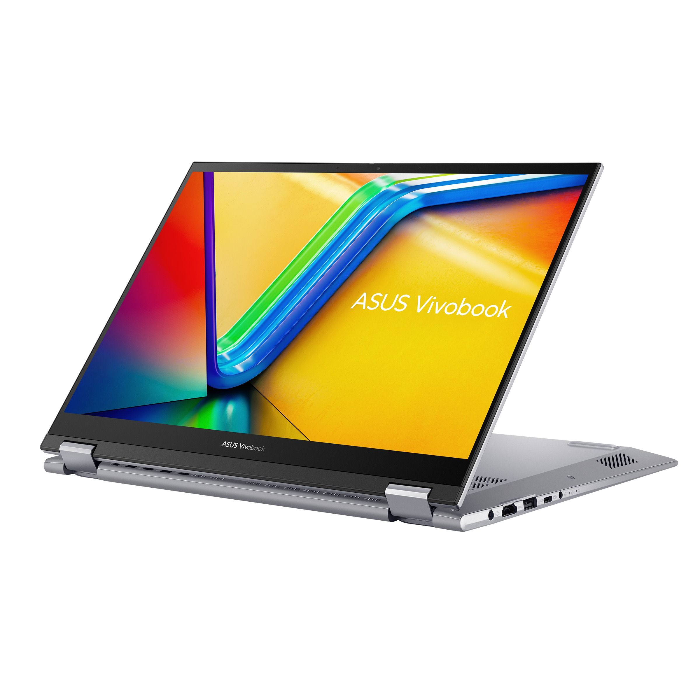 Asus VivoBook S14 Flip TN3402YA-LZ555W Laptop- AMD Ryzen 5 7430U- 512GB M.2 NVMe PCIe 3.0 SSD- 8GB RAM, 14 Inch, WUXGA, 60Hz-AMD Radeon Graphics- Win 11 - Cool Silver- With stylus support