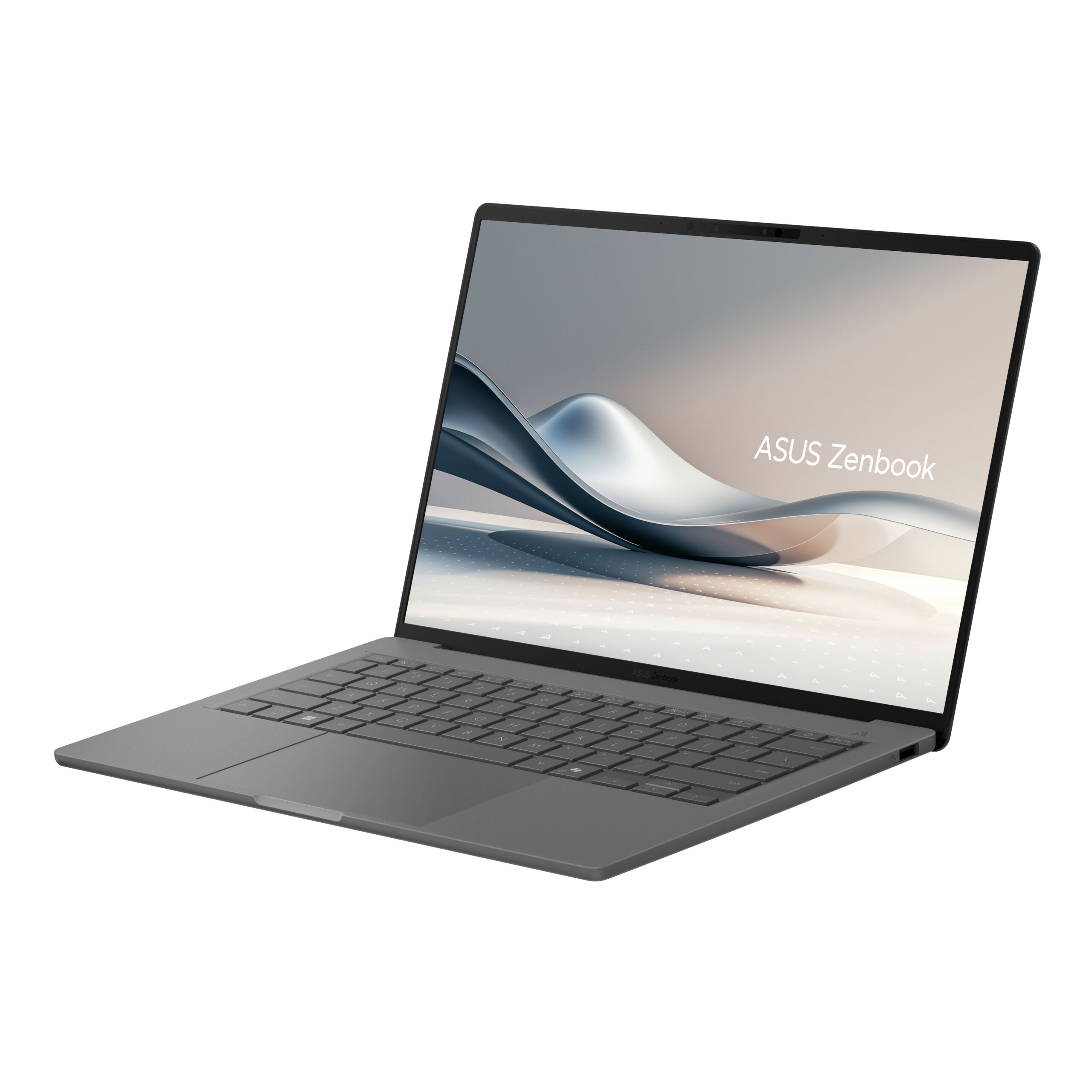 ASUS Zenbook A14 UX3407QA-QD232W- Snapdragon X X1 26 100 8-Cores, 16GB LPDDR5X 8448MHz , Qualcomm Adreno GPU,  1TB NVMe SSD, 14” WUXGA OLED 60Hz, Win 11 Home, 1 Year Perfect Warranty