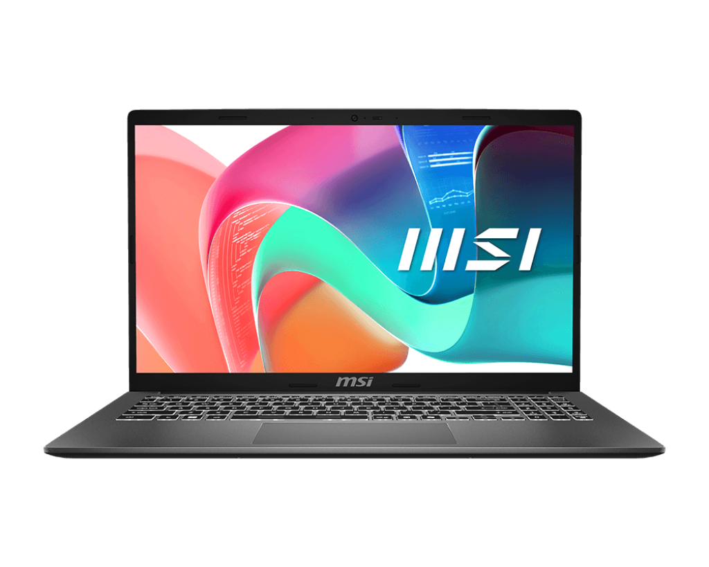 LAPTOP MSI Modern15 ( 9S7-15S121-492 ) F13MG-492XEG CPU i3-1315U RAM 8GB DDR4 HDD 512GB NVMe PCIe SSD Gen4x4 VGA Intel UHD Graphi 15.6 FHD (1920*1080) 60Hz IPS DOS Platinum Gray)