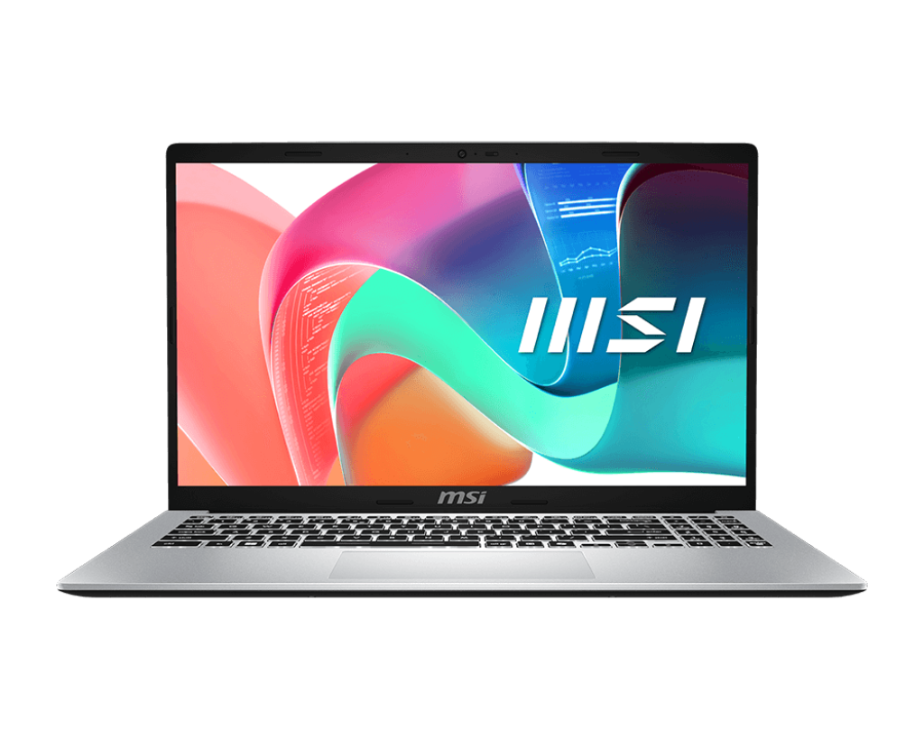 LAPTOP MSI Modern15 ( 9S7-15S121-492 ) F13MG-492XEG CPU i3-1315U RAM 8GB DDR4 HDD 512GB NVMe PCIe SSD Gen4x4 VGA Intel UHD Graphi 15.6 FHD (1920*1080) 60Hz IPS DOS Platinum Gray)