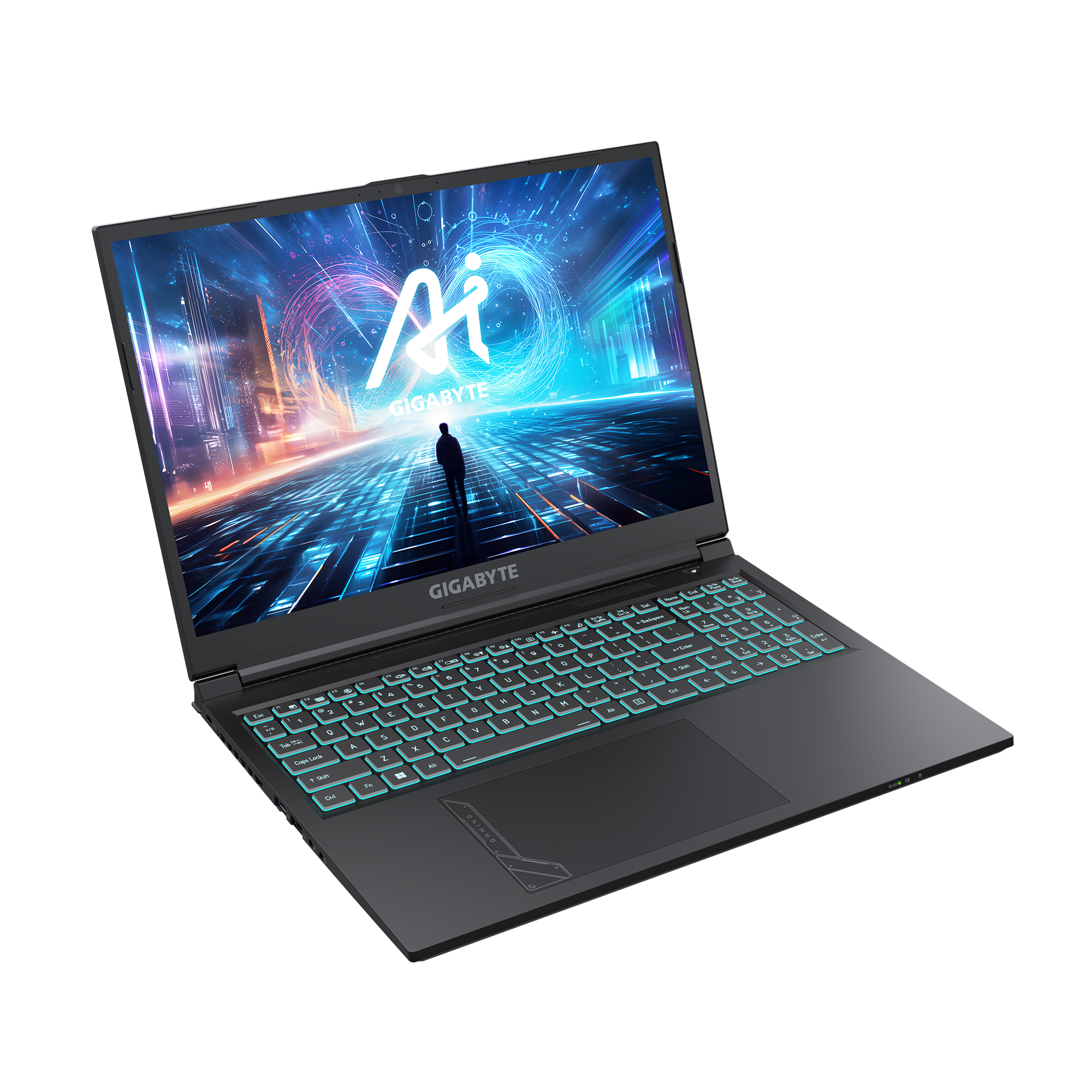 Gigabyte G6 MF Gaming Laptop, 16" WUXGA 165Hz Display, Intel Core i7-13620H Processor, 16GB RAM, 1TB SSD, GeForce RTX 4050 6GB Graphics, FreeDOS, Black   / MF-H2EE894KD