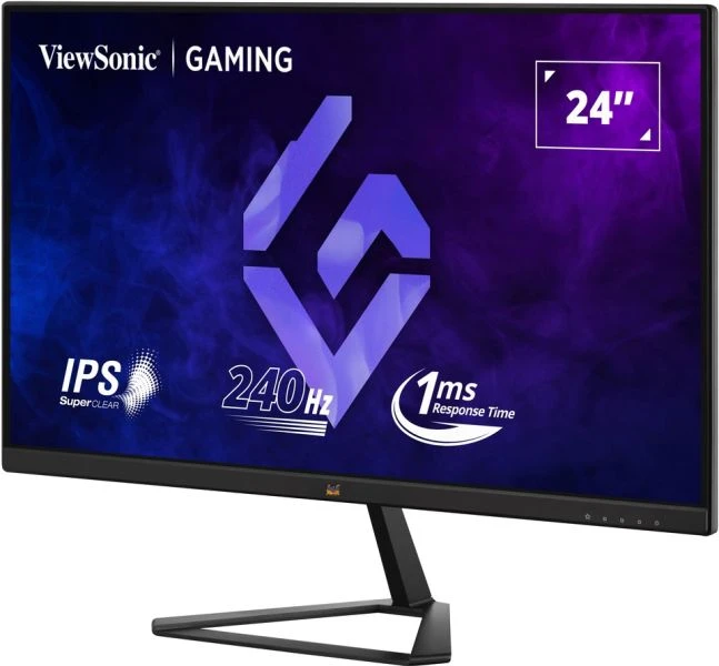 MONITOR ViewSonic 24 VX2479A VS19535 FHD IPS 240Hz 1920x10 80 HDR10/250cdm 1ms FreeSync Flicker-Free HDMI Display Port/3.5mm Audio Out/Wall Mount