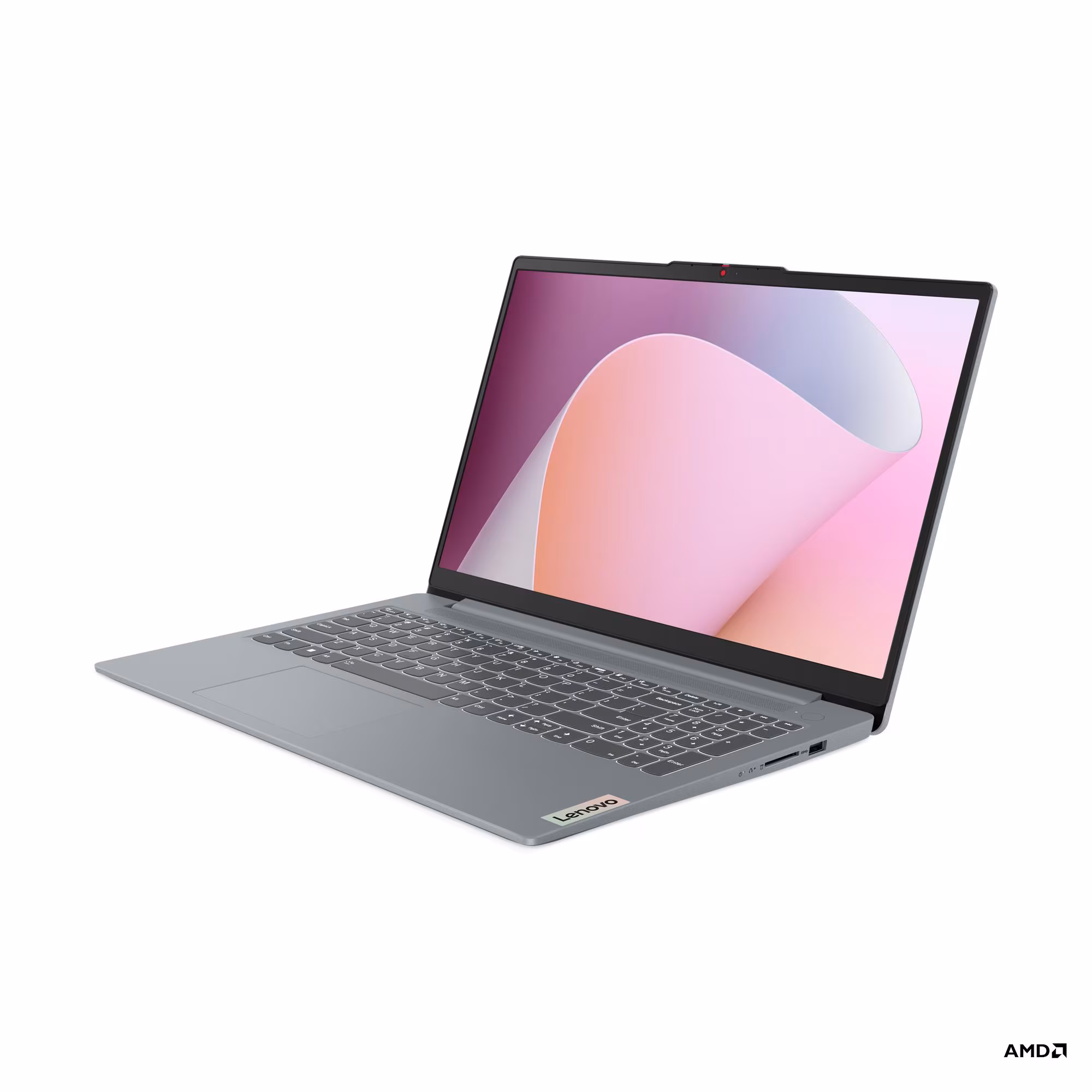 LAPTOP LENOVO IdeaPad Slim 3 15AMN8 AMD Ryzen 5 7520U RAM 16GB Soldered LPDDR5-5500 HDD 512GB SSD M.2 NVME Integrated AMD Radeon 610M Graphics 15.6 FHD DOS 2 Years Warranty 82XQ00NWED