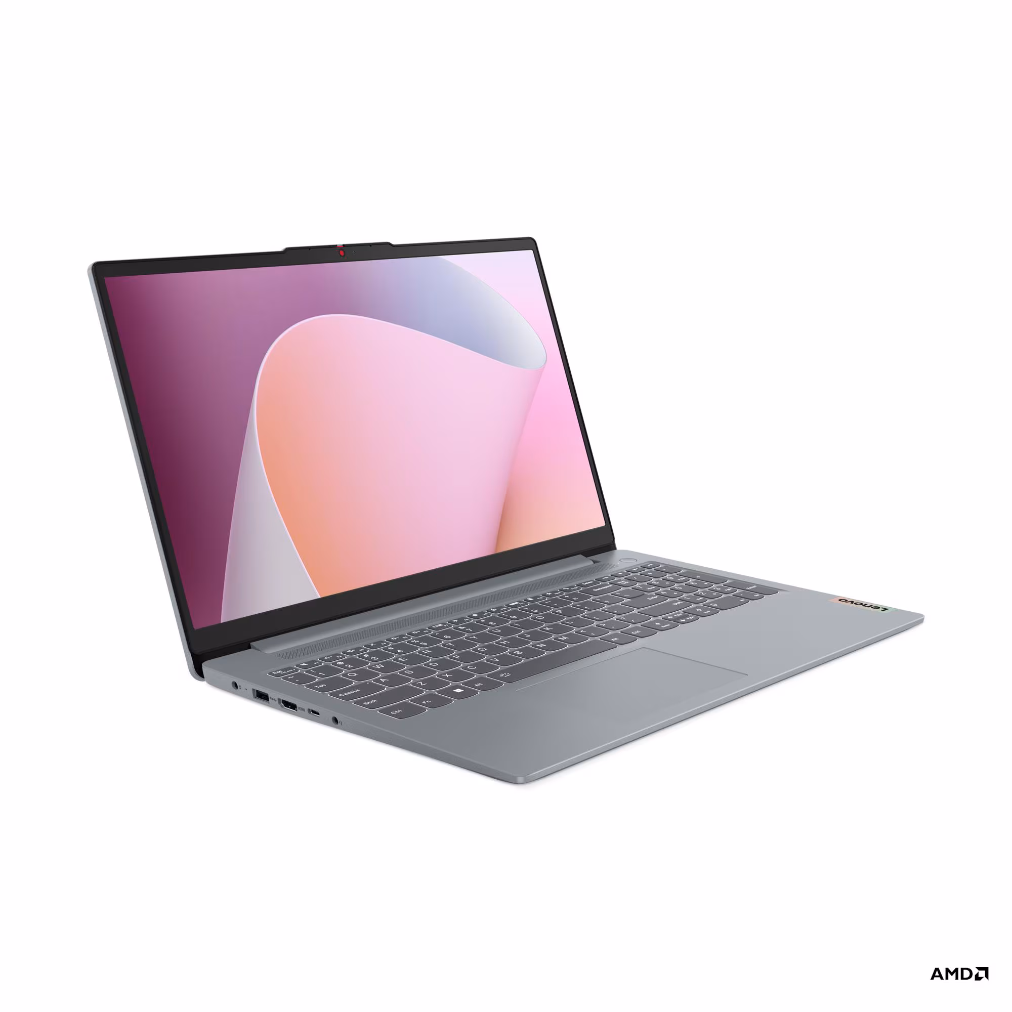 LAPTOP LENOVO IdeaPad Slim 3 15AMN8 AMD Ryzen 5 7520U RAM 16GB Soldered LPDDR5-5500 HDD 512GB SSD M.2 NVME Integrated AMD Radeon 610M Graphics 15.6 FHD DOS 2 Years Warranty 82XQ00NWED