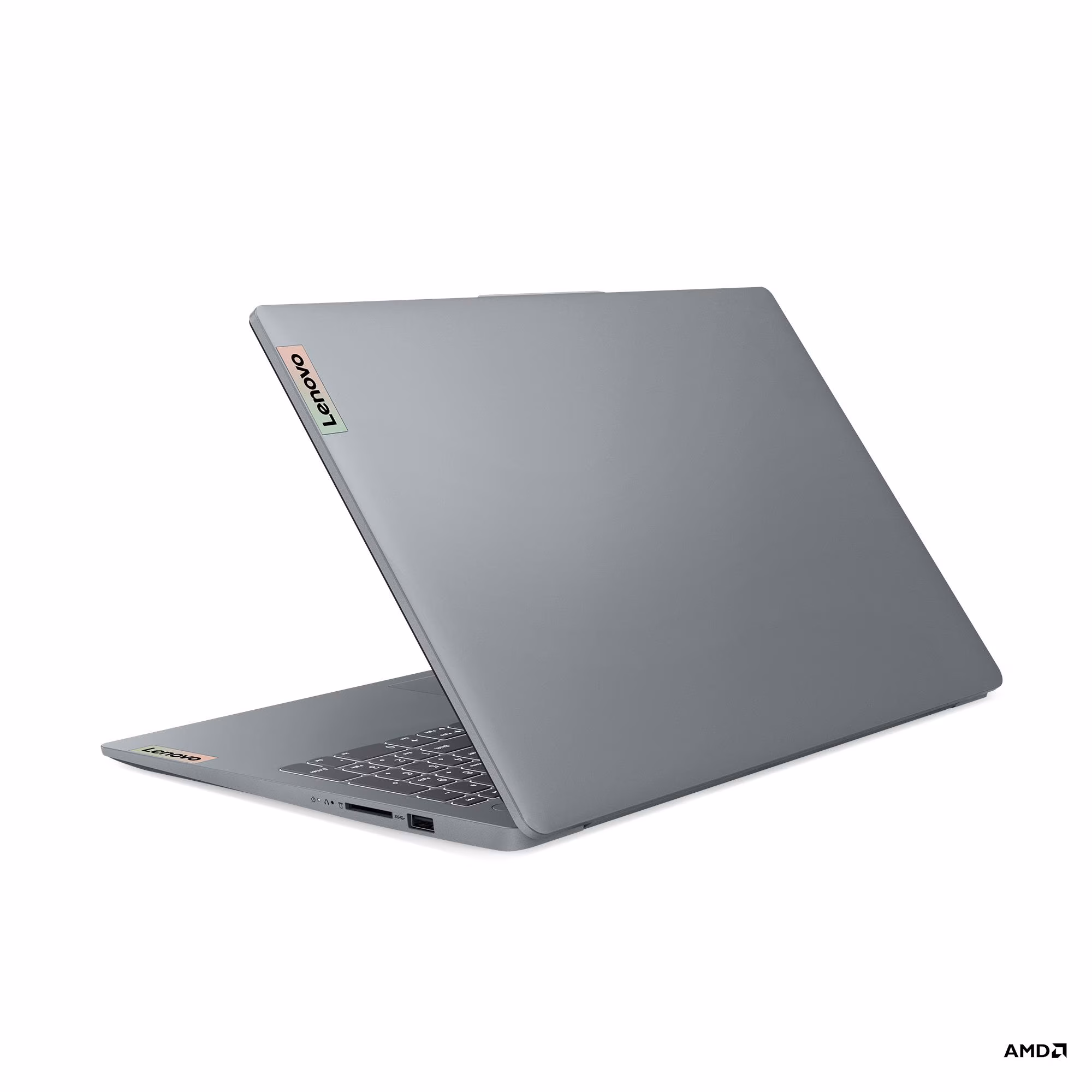 LAPTOP LENOVO IdeaPad Slim 3 15AMN8 AMD Ryzen 5 7520U RAM 16GB Soldered LPDDR5-5500 HDD 512GB SSD M.2 NVME Integrated AMD Radeon 610M Graphics 15.6 FHD DOS 2 Years Warranty 82XQ00NWED