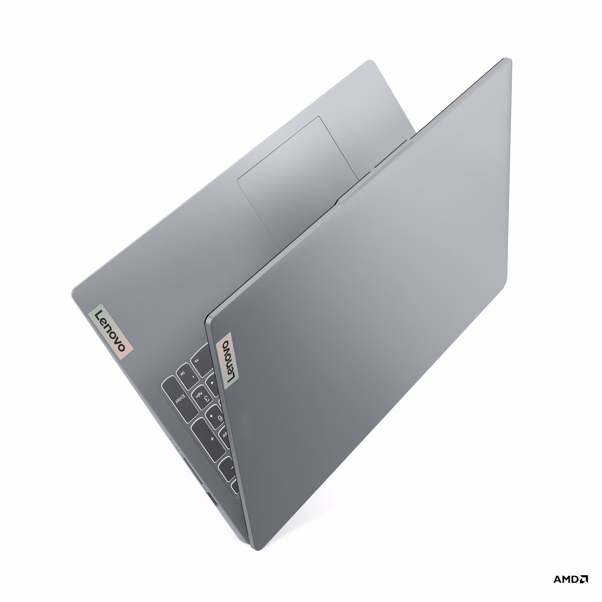 LAPTOP LENOVO IdeaPad Slim 3 15AMN8 AMD Ryzen 5 7520U RAM 16GB Soldered LPDDR5-5500 HDD 512GB SSD M.2 NVME Integrated AMD Radeon 610M Graphics 15.6 FHD DOS 2 Years Warranty 82XQ00NWED