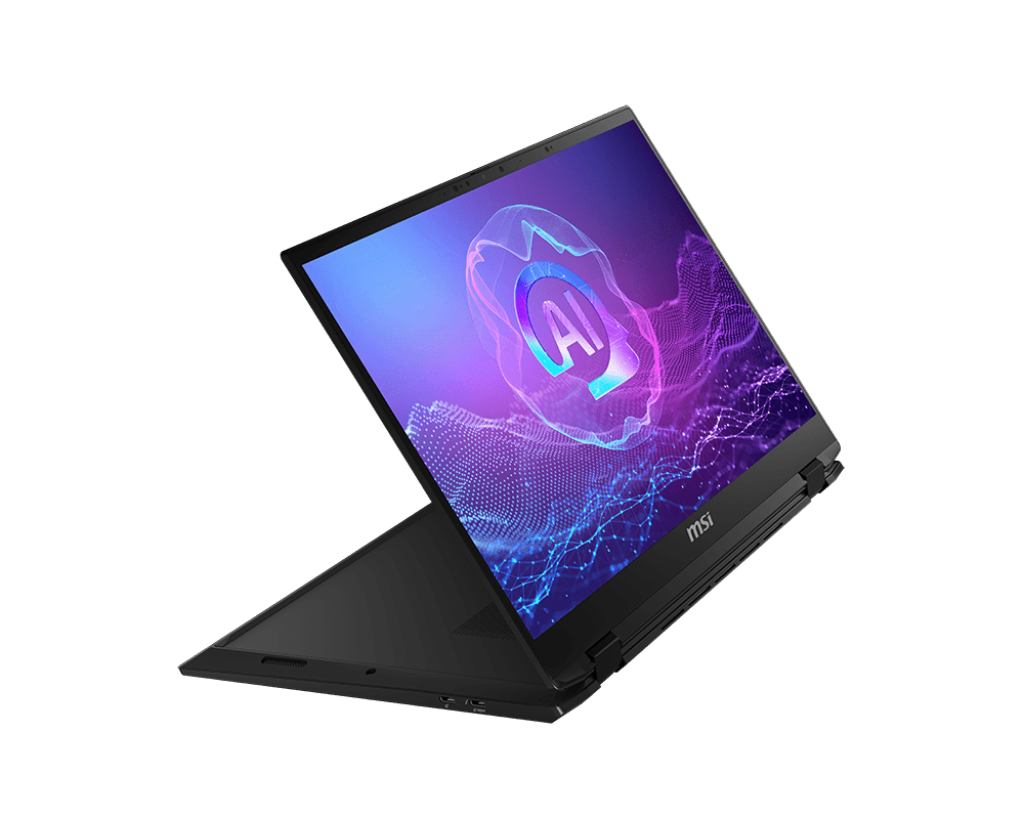 LAPTOP MSI  ( 9S7-159531-051 )Summit 16 AI Evo A2HMTG Ink Black CPU Ultra 7 255H RAM LP DDR5 16GB HDD 1TB NVMe PCIe Gen4x4 SSD Intel Arc Graphics 16 QHD ( 2560x1600 )165 hz Touchscreen IPS Level panel Support MSI Pen 2 Single backlight Keyboard White Windows 11
