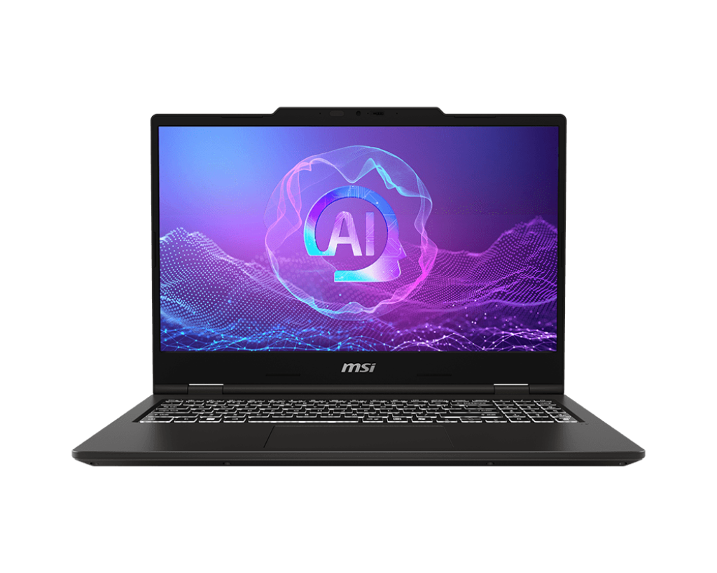 LAPTOP MSI Venture 15 AI A2HMG Solid Gray CPU Ultra 7 255H RAM DDR5 16GB HDD 512GB NVMe PCIe SSD Gen4x4 VGA Intel Arc Graphics 15.6 FHD (1920*1080)144Hz Single backlight Keyboard(White) Windows 11 Home A 1 Year Warranty