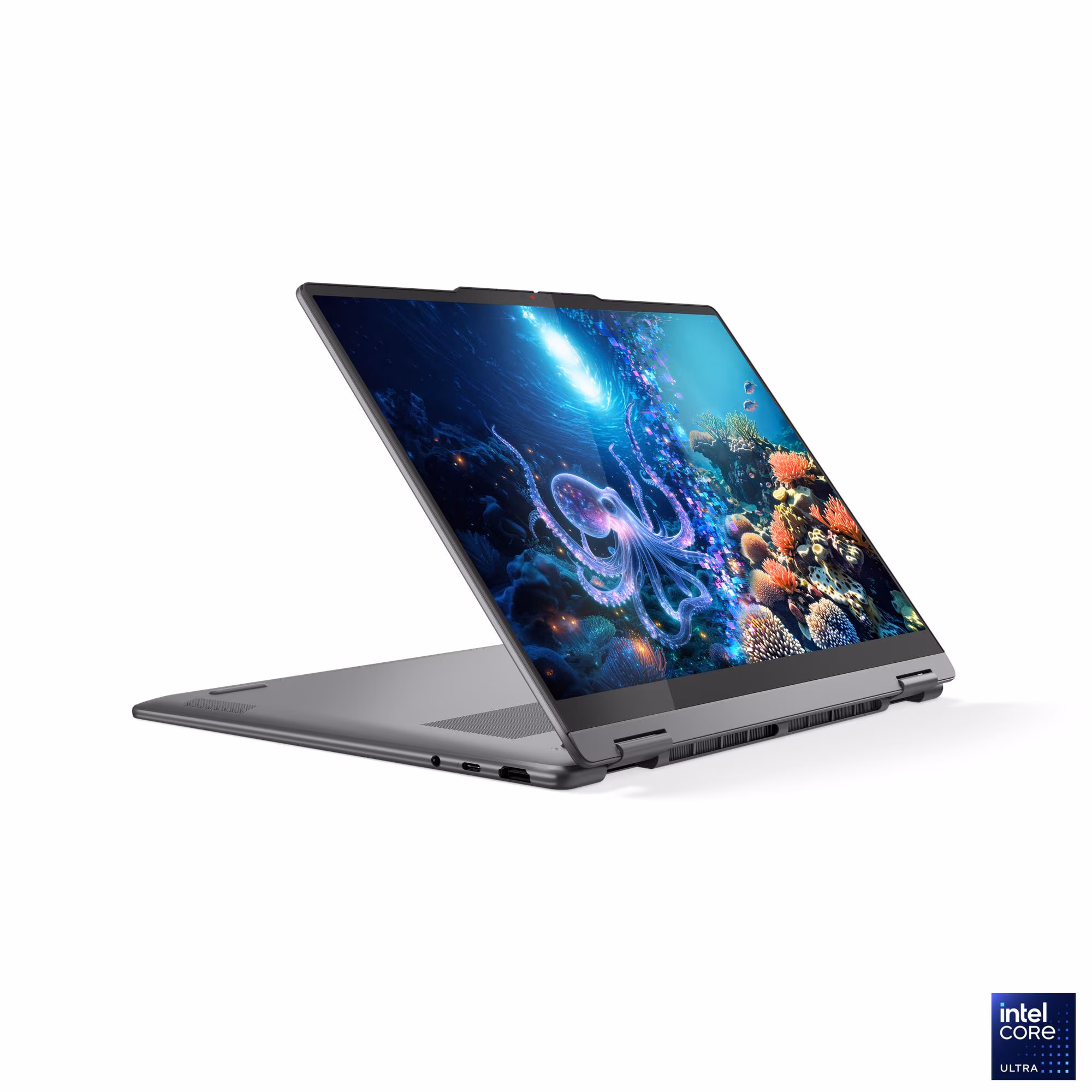 LAPTOP LENOVO YOGA 7 14ILL10 2-in-1 Intel Core Ultra 7 258V 32 GB Soldered LPDDR5x-8533 MoP Memory HDD 1TB SSD M.2 NVME Integrated Intel Arc Graphics 140V 14 .2.8K WQXGA (2880x1800) OLED Win11 + Pen 2 YEAR WARRENTY 83JQ0097ED