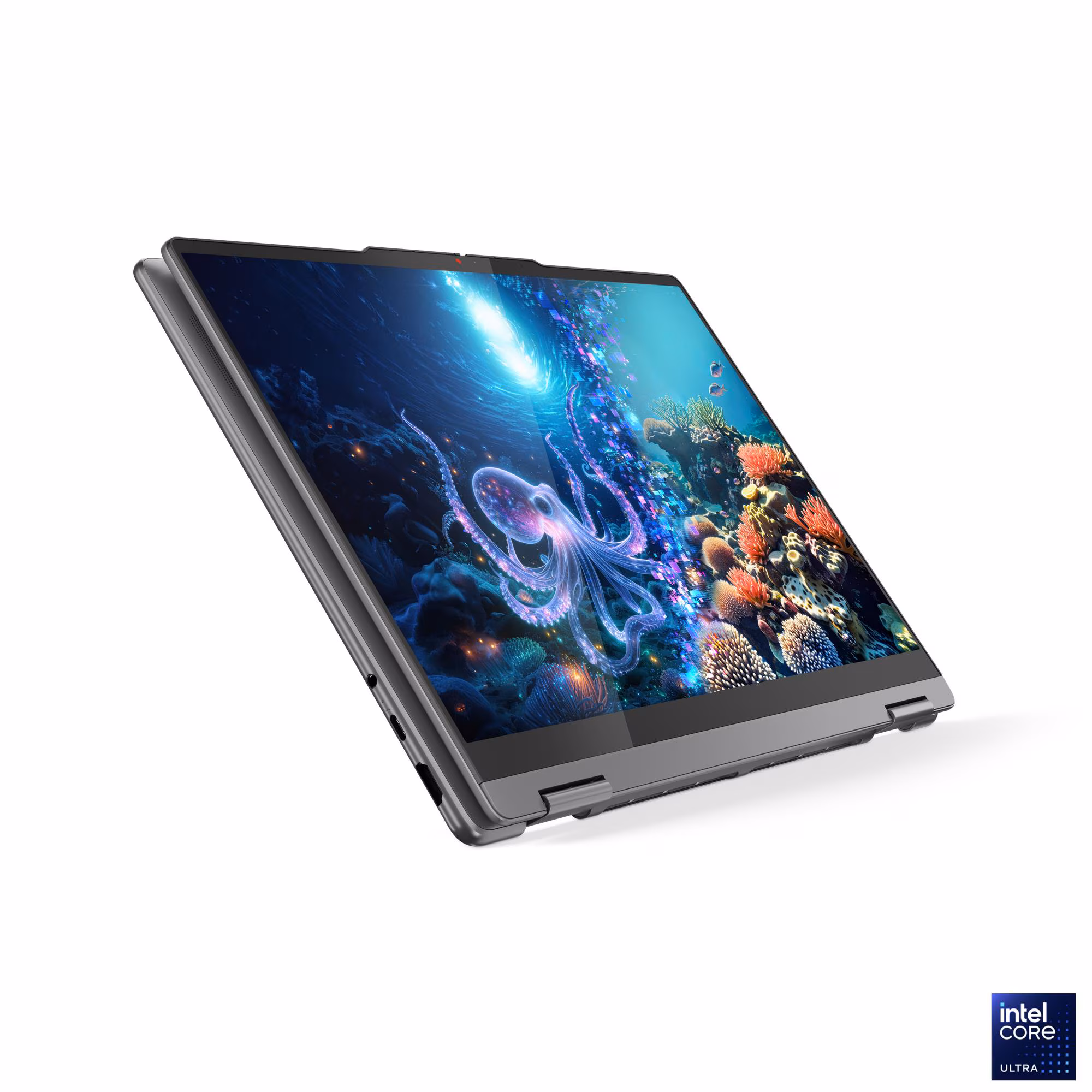 LAPTOP LENOVO YOGA 7 14ILL10 2-in-1 Intel Core Ultra 7 258V 32 GB Soldered LPDDR5x-8533 MoP Memory HDD 1TB SSD M.2 NVME Integrated Intel Arc Graphics 140V 14 .2.8K WQXGA (2880x1800) OLED Win11 + Pen 2 YEAR WARRENTY 83JQ0097ED