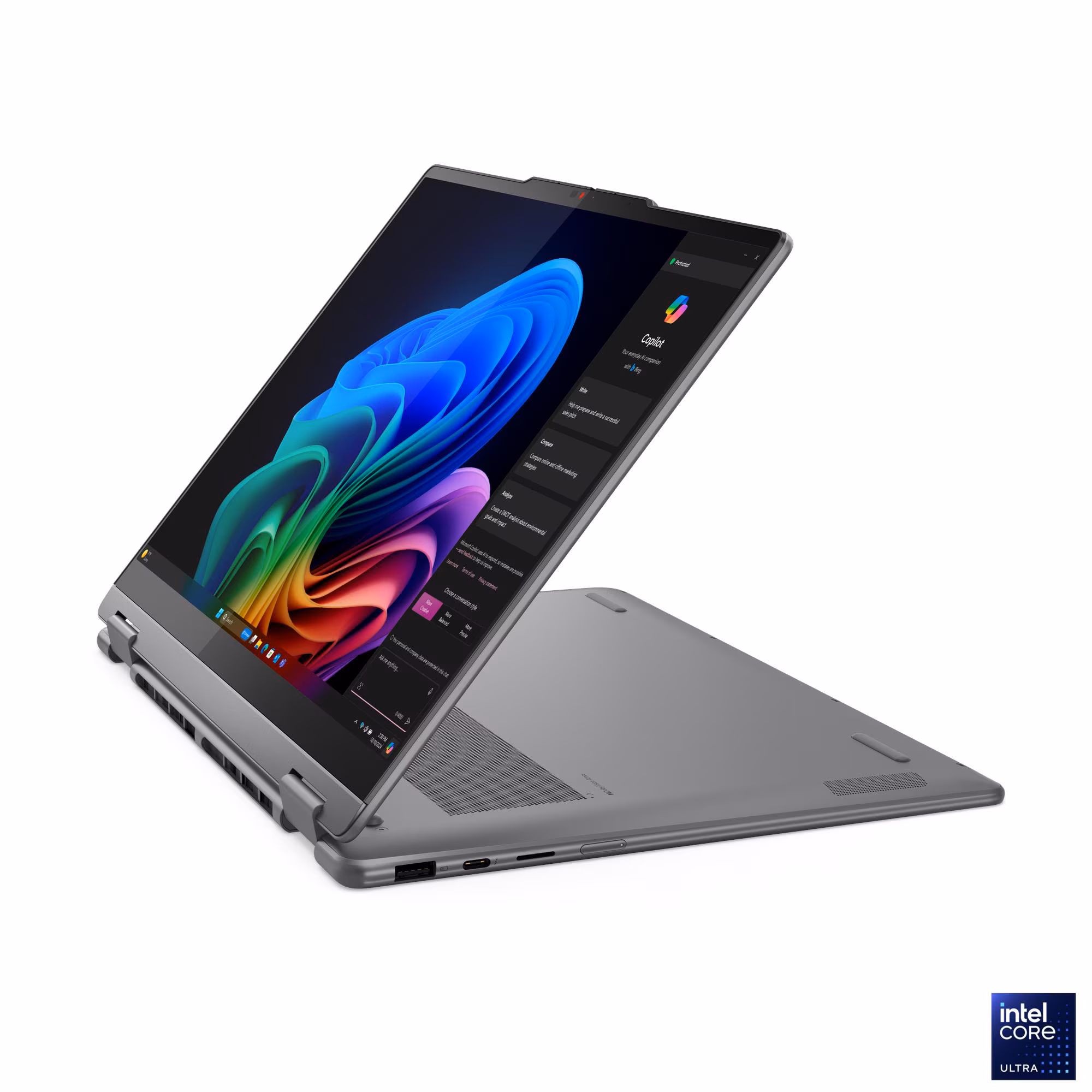 LAPTOP LENOVO YOGA 7 14ILL10 2-in-1 Intel Core Ultra 7 258V 32 GB Soldered LPDDR5x-8533 MoP Memory HDD 1TB SSD M.2 NVME Integrated Intel Arc Graphics 140V 14 .2.8K WQXGA (2880x1800) OLED Win11 + Pen 2 YEAR WARRENTY 83JQ0097ED