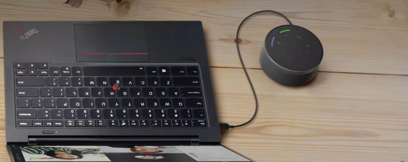 Lenovo Go Wired Speakerphone Enterprise-grade conferencing meets remote-first design.