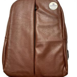 Leather Backpack bag color brown