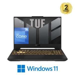 ASUS Tuf F15 FX507ZE-HN080W Gaming Laptop 15.6 Inch FHD 144Hz Intel Corei7-12700H 16GB DDR5 512GB PCIe SSD RTX™ 3050 Ti 4GB GDDR6 Win11 Mecha Grey