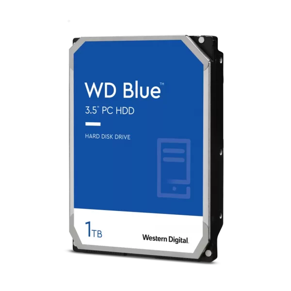 Western Digital 1TB WD Blue PC Hard Drive HDD - 7200 RPM, SATA 6 Gb/s, 64 MB Cache, 3.5" - WD10EZEX