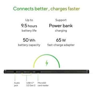 ASUS Vivobook 13 Slate Oled T3300KA-OLED001W Intel Pentium N6000, 8GB Ram, 256GB SSD, Intel UHD, 13.3 inch FHD, Win11