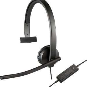 Logitech H570e Wired Headset, mono