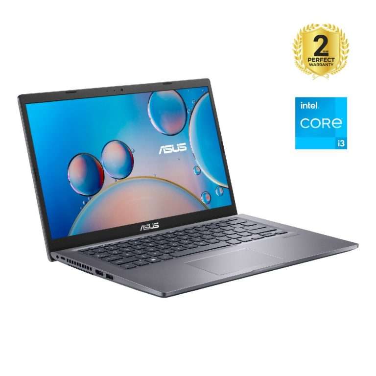 Asus X415EA-BV003W Intel® Core™ i3-1115G4, 4GB DDR4 Ram, 256GB SSD, Intel® UHD Graphics, 14 Inch - Win 11 - Slate Grey