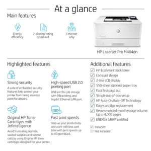 HP LaserJet Pro M404dn