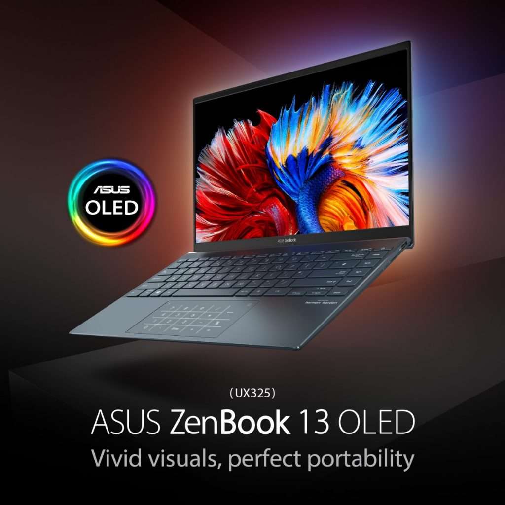 Asus Zenbook 13 Oled UX325EA-OLED005W (Pine Grey), Slim Laptop, I5 ...