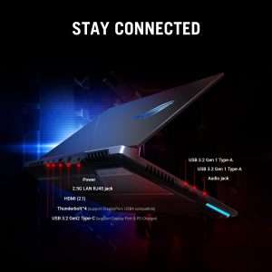 ASUS ROG Strix SCAR G533QS-HF017T AMD R9-5900HX-32GB-SSD1TB-RTX3080-16G-15.6FHD 300Hz-Win10-Black