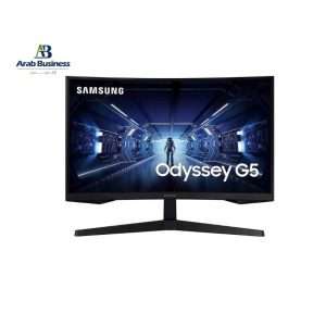 SAMSUNG 32 Inch Odyssey G5 Gaming Monitor with 1000R Curved Screen, 144Hz, 1ms, FreeSync Premium, QHD (LC32G55TQBMXEG), Black