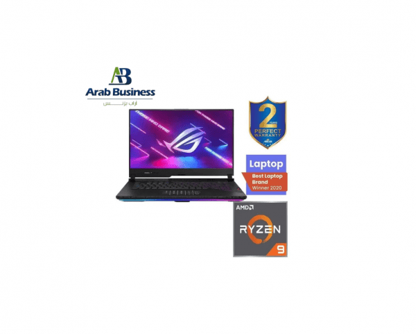 ASUS ROG Strix SCAR G533QS-HF017T AMD R9-5900HX-32GB-SSD1TB-RTX3080-16G-15.6FHD 300Hz-Win10-Black