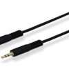 Cable AUX 3.5 mm 3 m length of HP - Black HP027GBBLK3TW