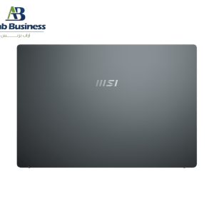 MSI Modern 14 B5M Laptop, AMD Ryzen 5 5500U, 8GB RAM, 256GB NVMe SSD, 14-inch FHD, AMD Radeon Graphics, FREE DOS, Carbon Grey