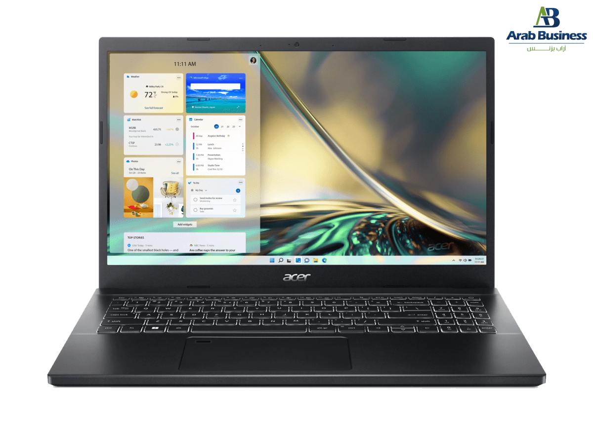 ACER ASPIRE7- CORE I7-1260P-3.3GHZ- 512 GB SSD- 16GB RAM- NVIDIA RTX3050 4GB- 15.6 FHD IPS .DOS1