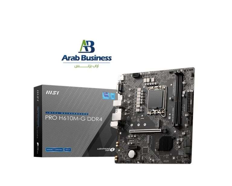 MSI PRO H610M-G DDR4 DDR4 Motherboard