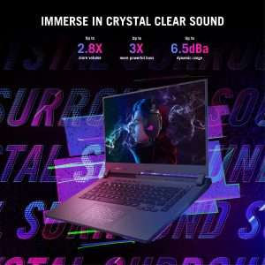 Asus ROG Strix G15 G513IE-HN006W Gaming Laptop, AMD Ryzen 7 4800H, 15.6 Inch FHD, 144Hz, 1TB SSD, 16GB RAM, NVIDIA GeForce RTX 3050 Ti 4GB, Windows 11 - Eclipse Grey