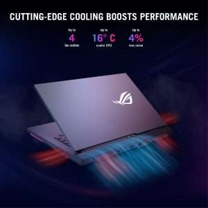 ASUS ROG Strix G15 G513IM-HN007W R7 4800H RTX 3060 6GB GDDR6 15.6-Inch FHD 144Hz 16GB DDR4 1TB PCIe 3.0 NVMe M.2 SSD WIN11 FHD 1080P@60FPS External Camera