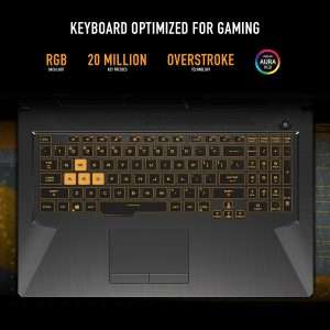 ASUS TUF F15 FX506HF-HN001W, i5-11400H, 8GB, 512GB SSD, RTX 2050 4GB, 15.6 INCH FHD 144Hz, WIN 11 