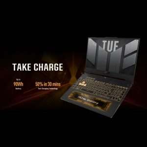 Asus TUF Gaming F15 FX507ZC4-HN081W - Intel® Core™i5-12500H - 8GB - 512GB SSD - NVIDIA® GeForce® RTX™ 3050 4GB - 15.6" FHD - Win11 - Mecha Gray