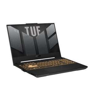TUF F15 FX507ZC4-HN002W Gaming Laptop With 15.6-Inch FHD Display, Core i7-12700H Processor /16GB RAM /512GB SSD/Windows 11 Home/4GB NVIDIA GeForce RTX 3050 Graphics English/Arabic Mecha Gray