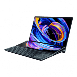 ASUS ZENBOOK PRO DUO 15 OLED UX582ZM-OLED009W INTEL CORE I9-12900H 1TB SSD 32GB RAM NVIDIA GEFORCE RTX 3060 6GB 15.6" INCH 4K OLED WIN.11