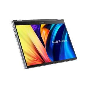Asus Vivobook S 14 Flip TP3402ZA-LZ007W 14 Inch WUXGA Touch with Pen Intel Ci7-12700H 8G RAM 512GB SSD Intel Graphics Win 11 Silver- 90NB0WR2-M00940