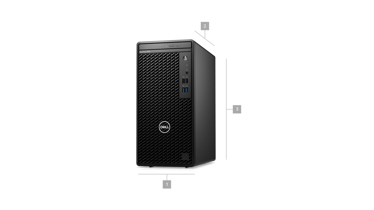 Dell OptiPlex 3000 Tower PC (Intel Core i3-12100 - 4GB Ram - 1T HDD - Intel UHD Graphics - Keyboard + Mouse)