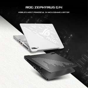 Asus ROG Zephyrus G14 GA402RJ-WHT07W Gaming Laptop 14.0-inch QHD 120Hz AMD Ryzen 7-6800HS 16GB RAM 1TB SSD AMD RX 6700S 8GB Win 11 90NR09T3-M00B20
