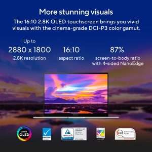 ASUS Zenbook 14 Flip OLED UP3404VA-OLED007W Intel Core I7-1360P - 16GB - 512GB SSD Intel Iris Xe Graphics - 14''- Win 11