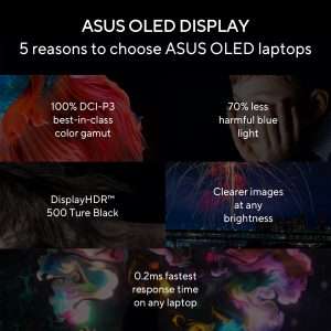 ASUS Zenbook 14 Flip OLED UP3404VA-OLED005W Intel Core I5-1340P - 8GB - 512GB SSD Intel Iris Xe Graphics - 14''- Win 11